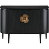 Caviar Black, Solid Antique Brass