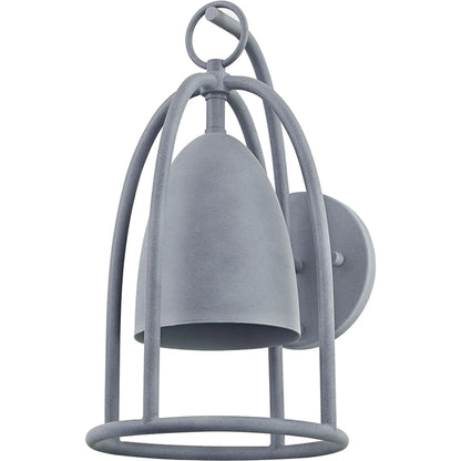 Wisteria Exterior Wall Sconce by Troy in weathered zinc. Made from aluminum in a cottage & farmhouse style.