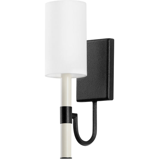 Gustine 1 Light Wall Sconce by Troy. Made from iron in a modern style.