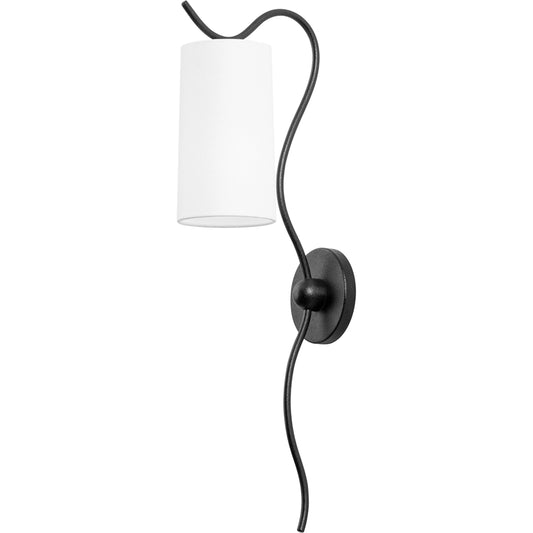 Igneous Wall Sconce by Troy in forged iron. Made from iron in a modern style.