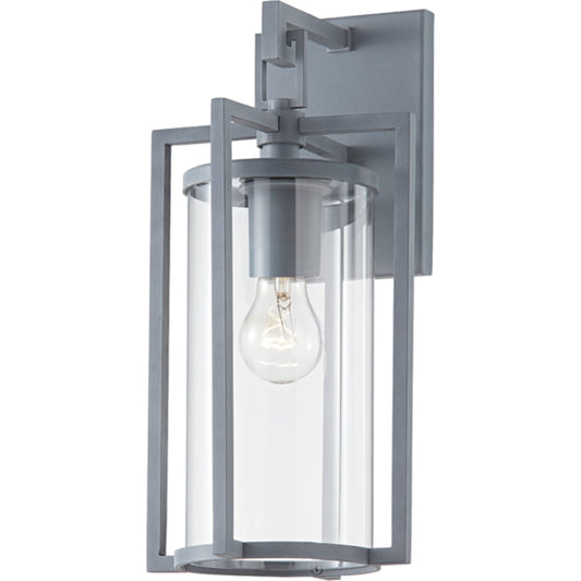 Percy Exterior Wall Sconce by Troy. Made from aluminum in a transitional style.
