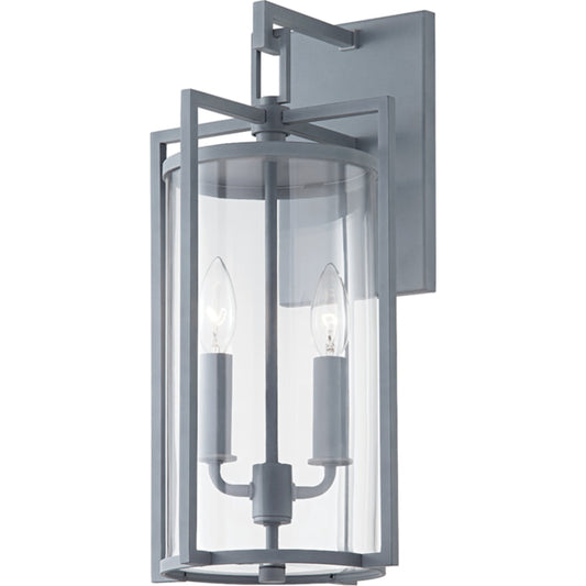 Percy Exterior Wall Sconce by Troy. Made from aluminum in a transitional style.