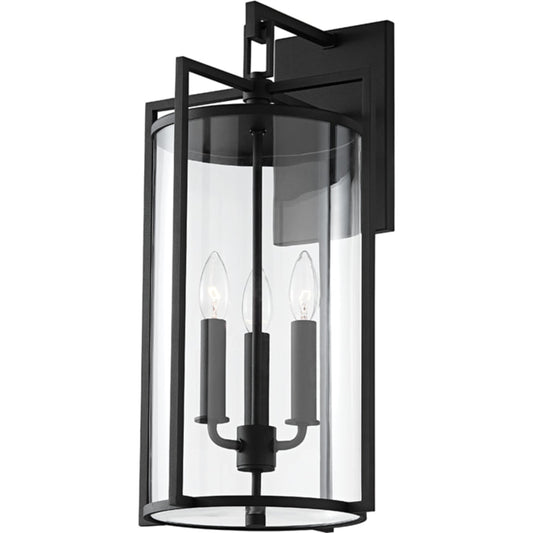Percy Exterior Wall Sconce by Troy. Made from aluminum in a transitional style.