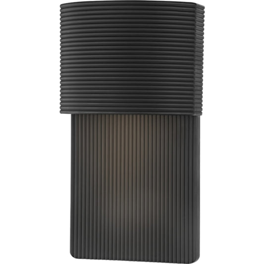 Tempe Exterior Wall Sconce by Troy. Made from aluminum, stainless steel in a rustic style.