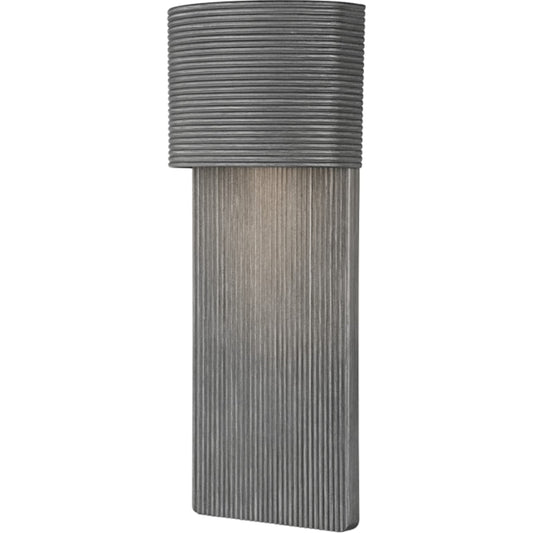 Tempe Exterior Wall Sconce by Troy. Made from aluminum, stainless steel in a rustic style.
