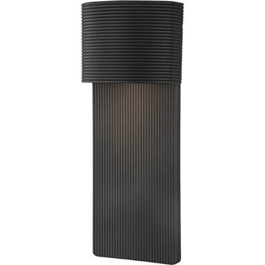 Tempe Exterior Wall Sconce by Troy. Made from aluminum, stainless steel in a rustic style.