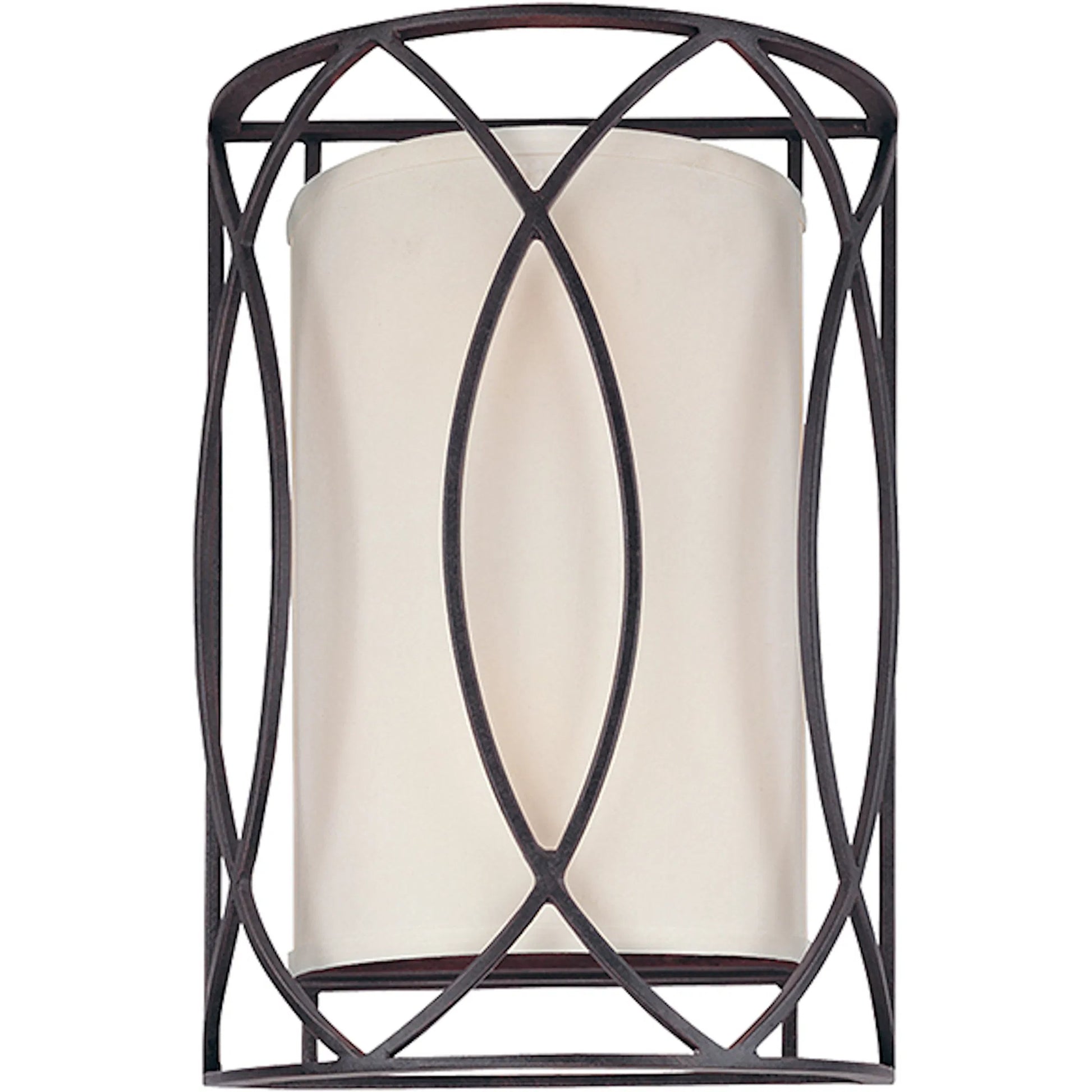 Sausalito Wall Sconce by Troy. Made from hand worked iron in a modern style.