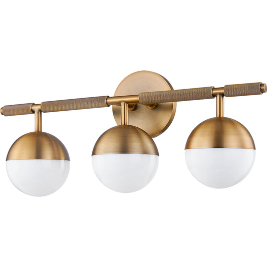 Enson Bath and Vanity Light by Troy. Made from steel in a unique style.