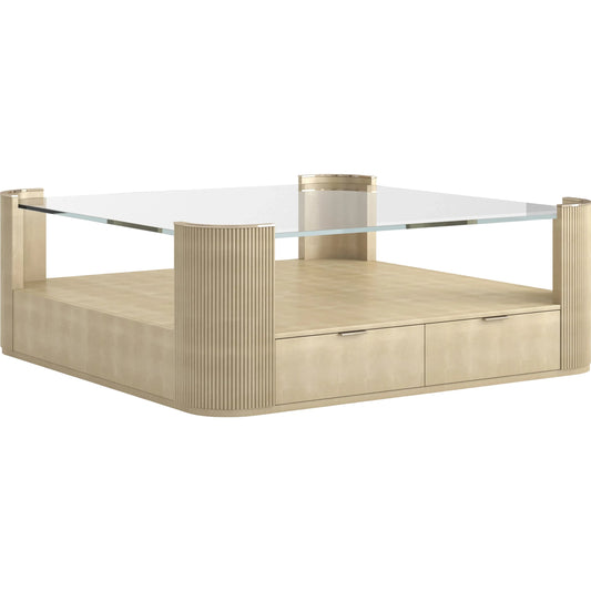 Love Square Cocktail Table by Caracole. Made from unique in a unique style.