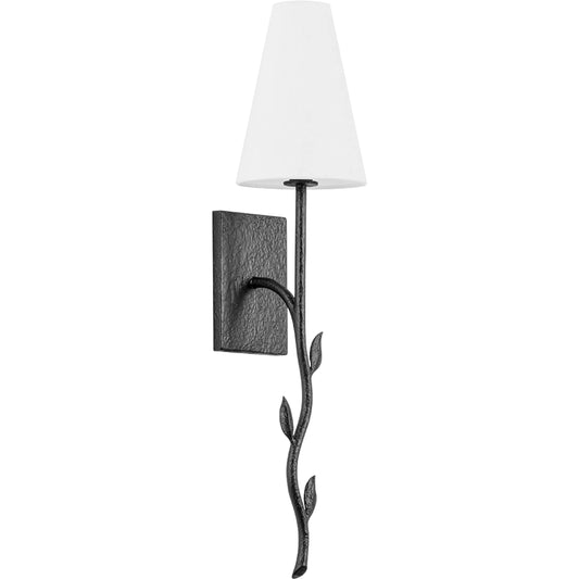 Elwyn Wall Sconce by Troy. Made from iron in a unique style.