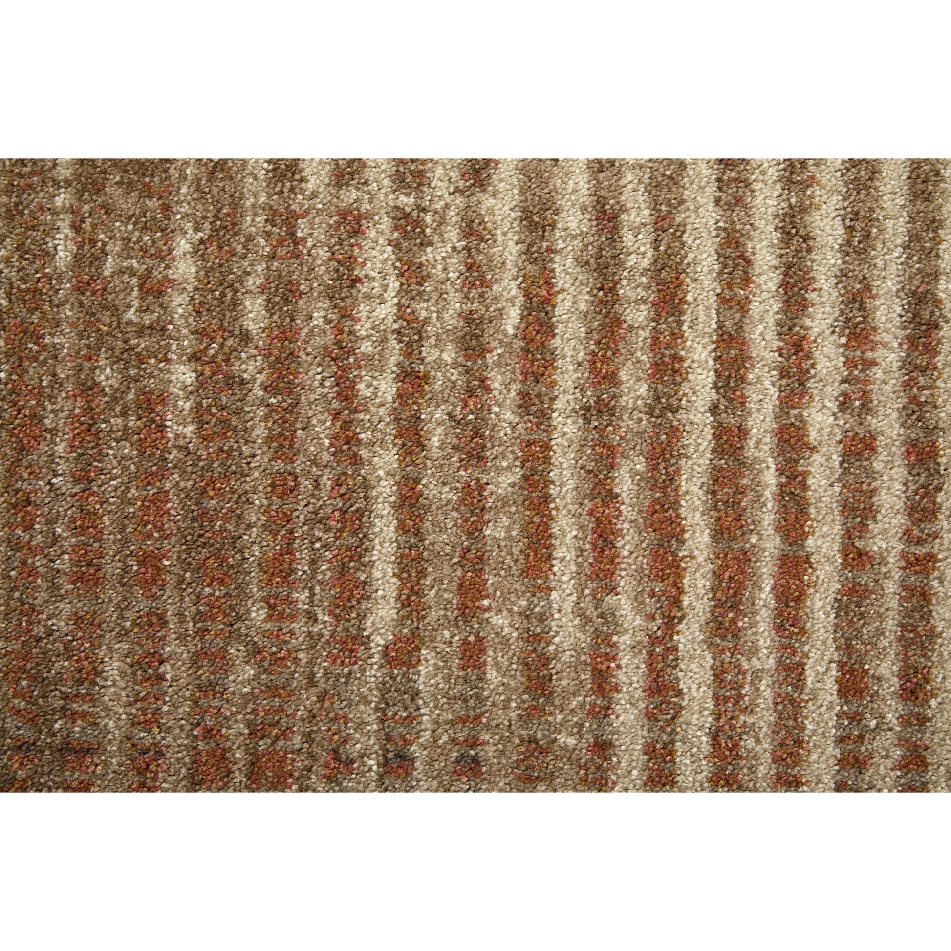 Eden EDN39QPF Rug by Feizy in ivory, taupe, pink. Made from polypropylene in a unique style.