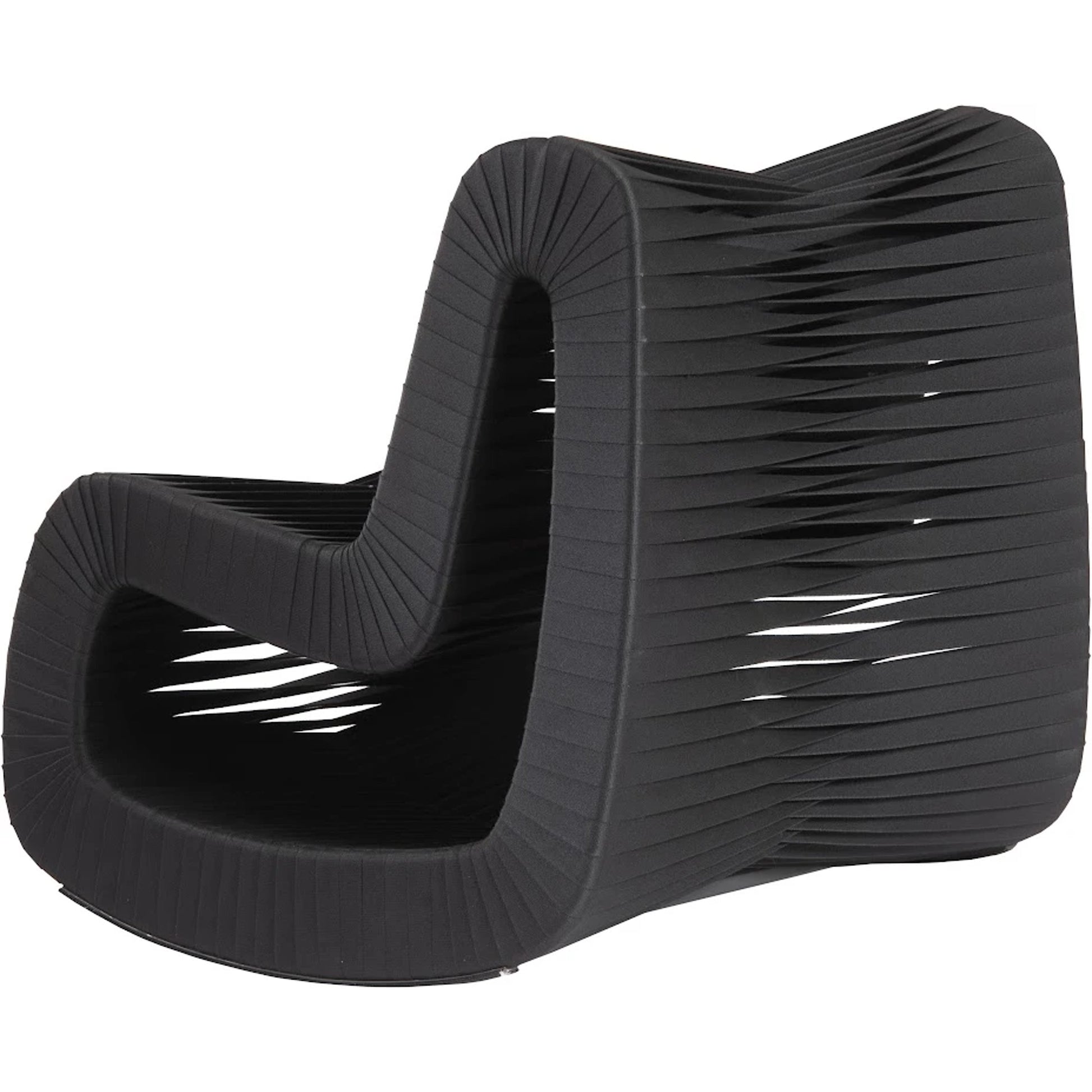 Seat Belt Rocking Chair by Phillips Collection. Made from cotton in a modern style.