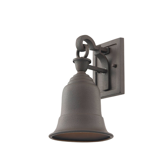 Liberty Wall Lantern by Troy in centennial rust. Made from solid aluminum in a traditional style.