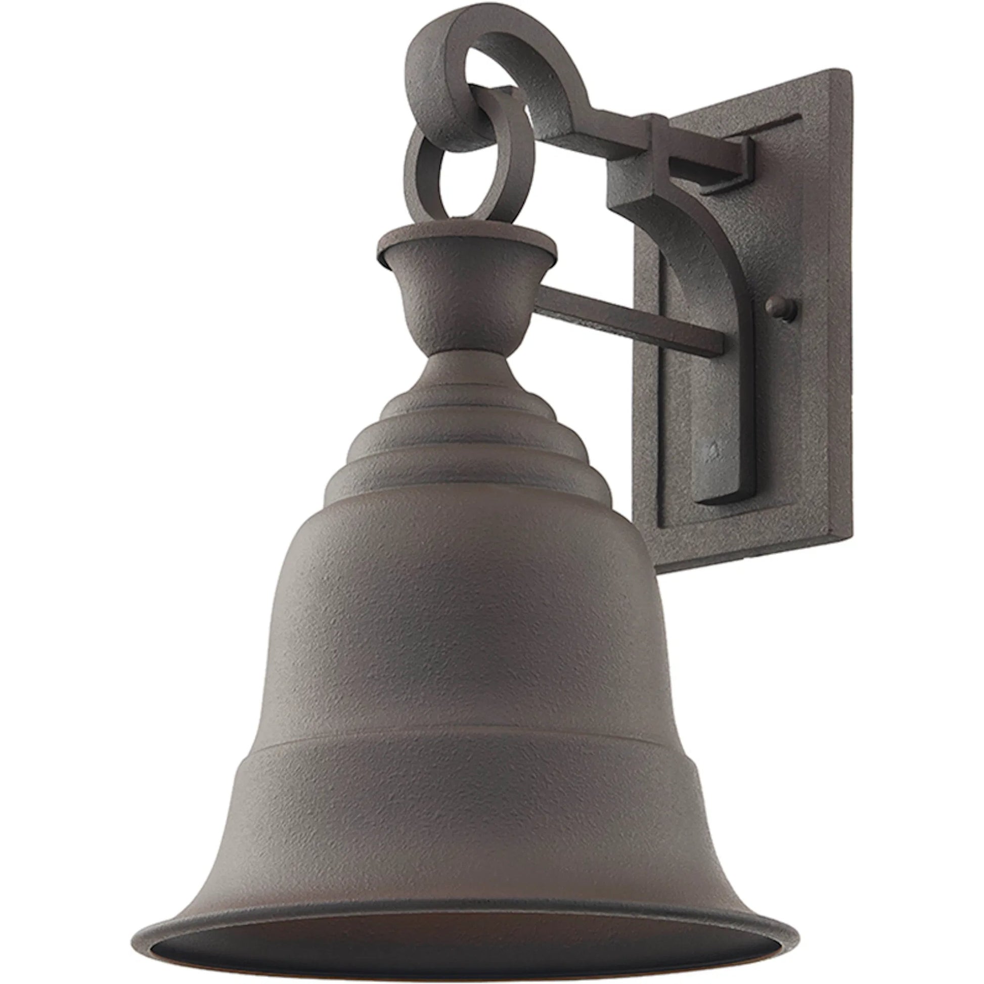 Liberty Wall Lantern by Troy in centennial rust. Made from solid aluminum in a traditional style.