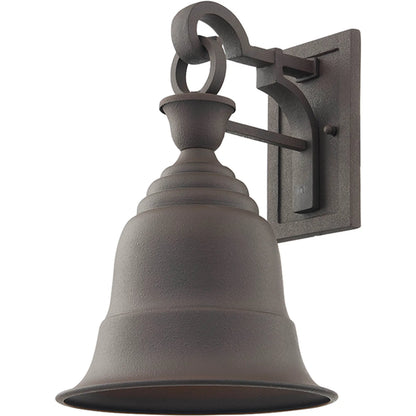 Liberty Wall Lantern by Troy in centennial rust. Made from solid aluminum in a traditional style.