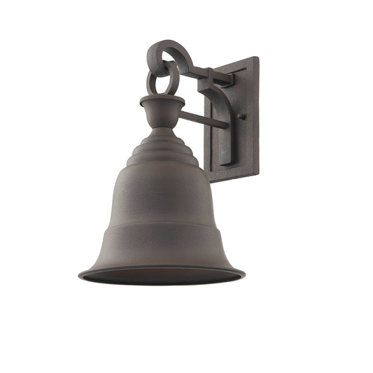 Liberty Wall Lantern by Troy in centennial rust. Made from solid aluminum in a traditional style.