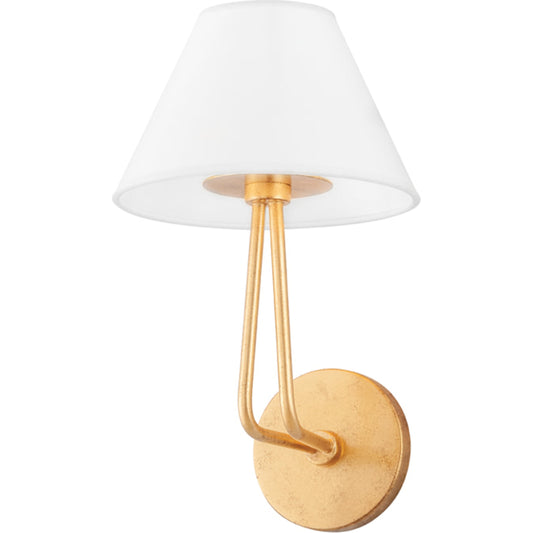 Ozias Wall Sconce by Troy. Made from aluminum, stainless steel in a transitional style.