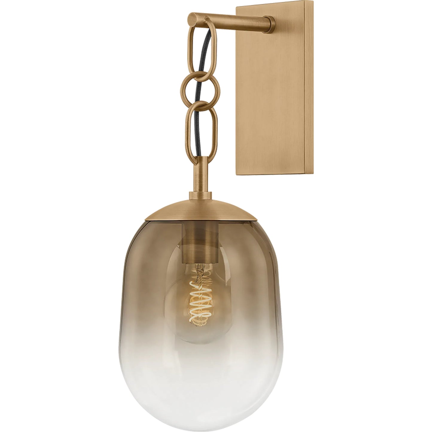 001 SI-2387321 | Primary Silo | Harvey Wall Sconce by Troy in patina brass. Made from steel in a modern style.