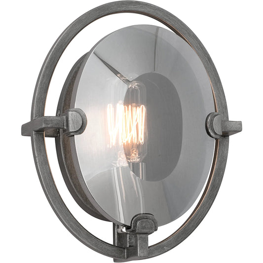 Prism Wall Sconce by Troy. Made from solid aluminum in a modern style.