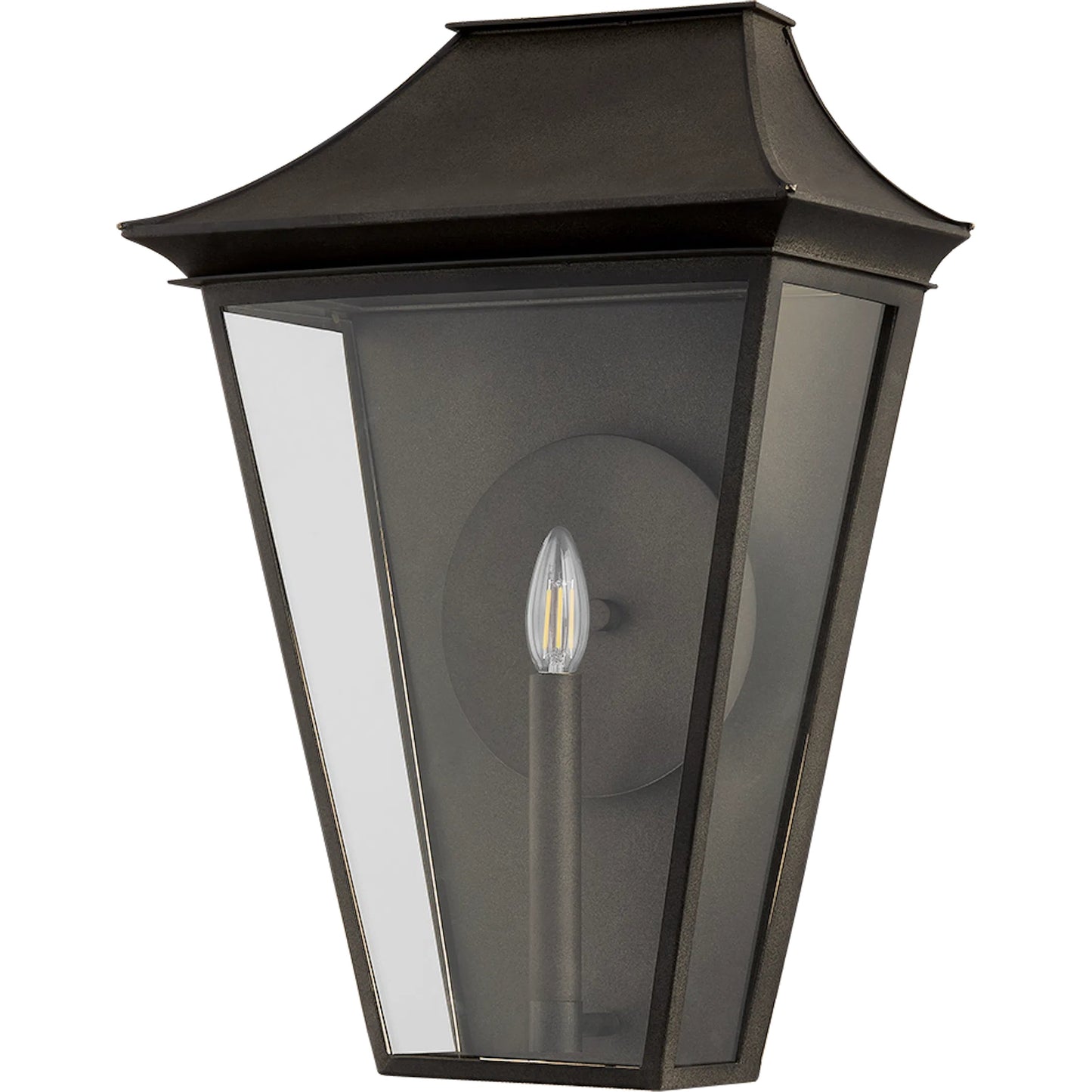 002 SI-2328379 | Primary Silo | Tehama Exterior Wall Sconce by Troy in french iron. Made from aluminum in a cottage & farmhouse style.