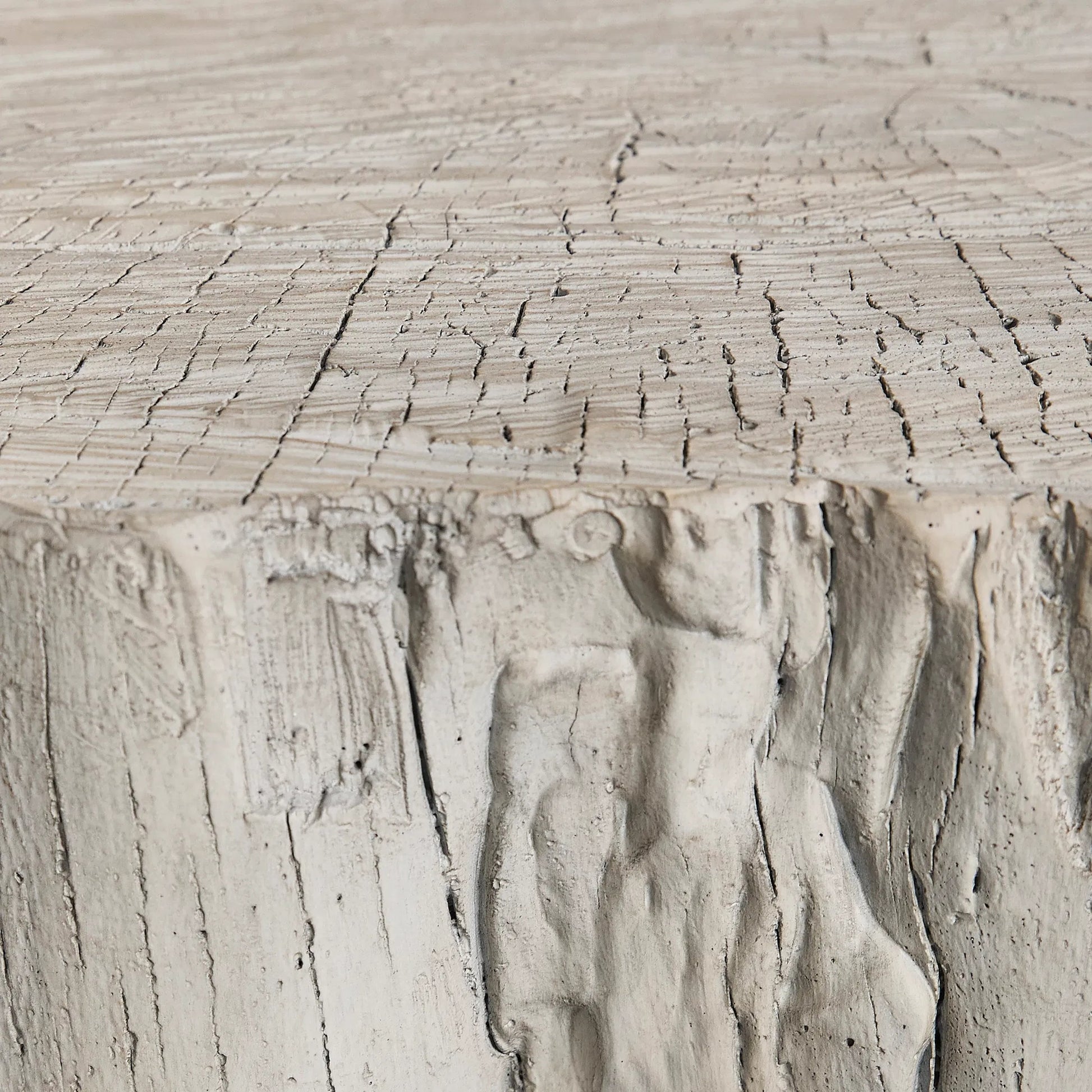 Bois 20" Cocktail Table by Bernhardt in beige, tan. Made from resin in a unique style.