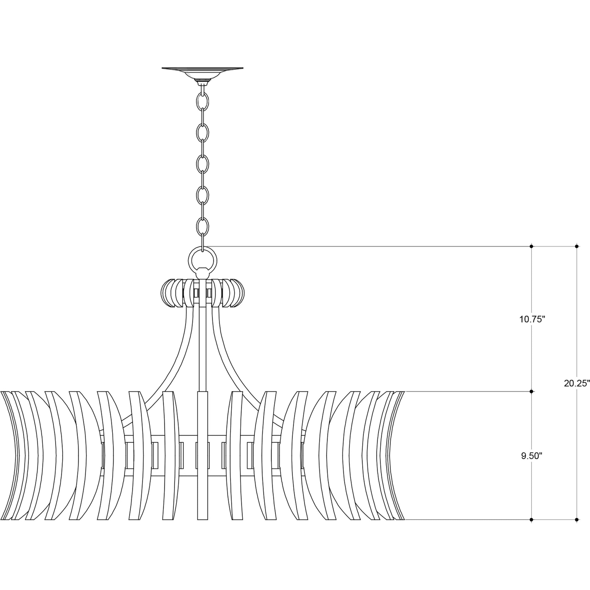 Coquette Brass Chandelier by Currey and Company in antique brass. Made from metal, crystal in a modern style.