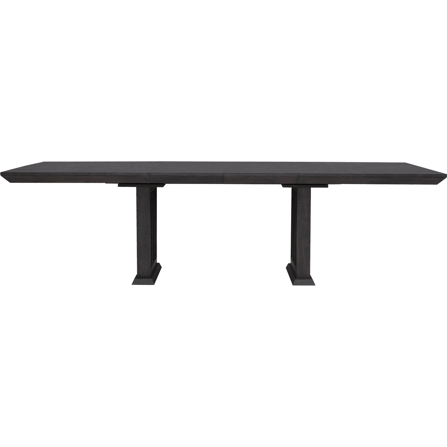 002 SI-2238772 | Additional Silo | Quincy Double Pedestal Dining Table by Pulaski Furniture in molasses. Made from ash wood veneers in a traditional style.