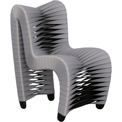 Seat Belt Chair by Phillips Collection. Made from nylon metal, iron, wood in a modern style.