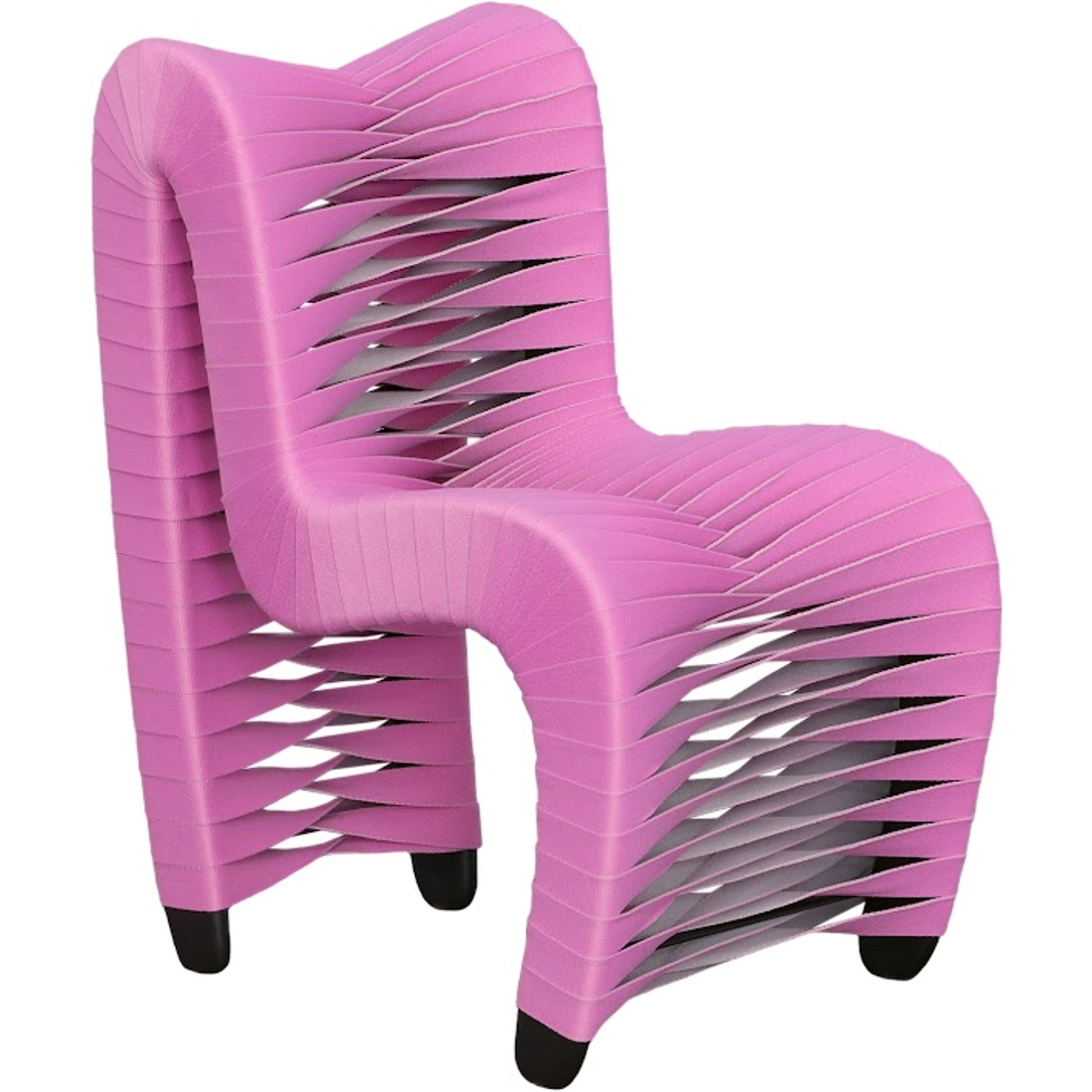 Seat Belt Chair by Phillips Collection. Made from nylon metal, iron, wood in a modern style.