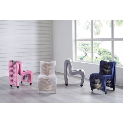 Seat Belt Chair by Phillips Collection. Made from nylon metal, iron, wood in a modern style.