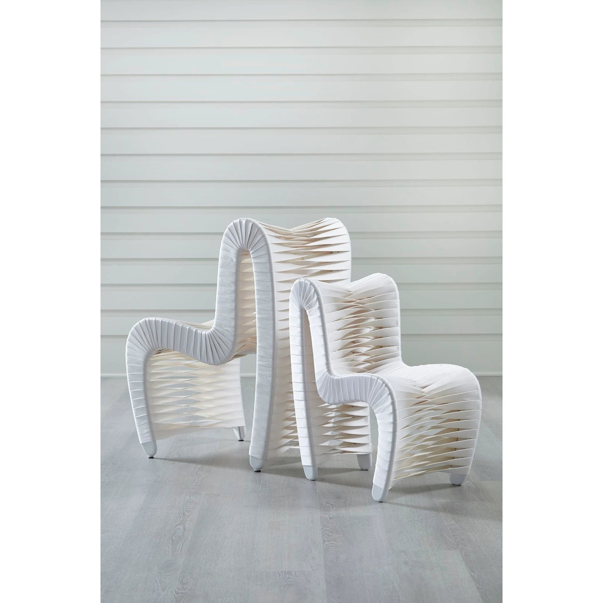 Seat Belt Chair by Phillips Collection. Made from nylon metal, iron, wood in a modern style.