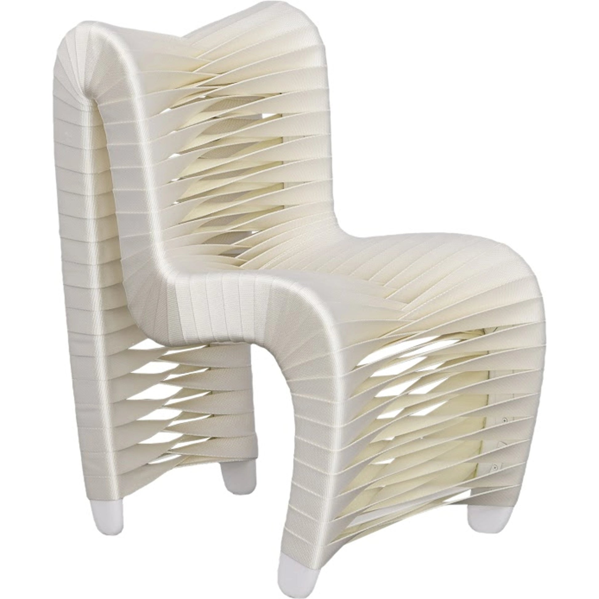 Seat Belt Chair by Phillips Collection. Made from nylon metal, iron, wood in a modern style.