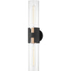 Patina Brass, Textured Black / Large