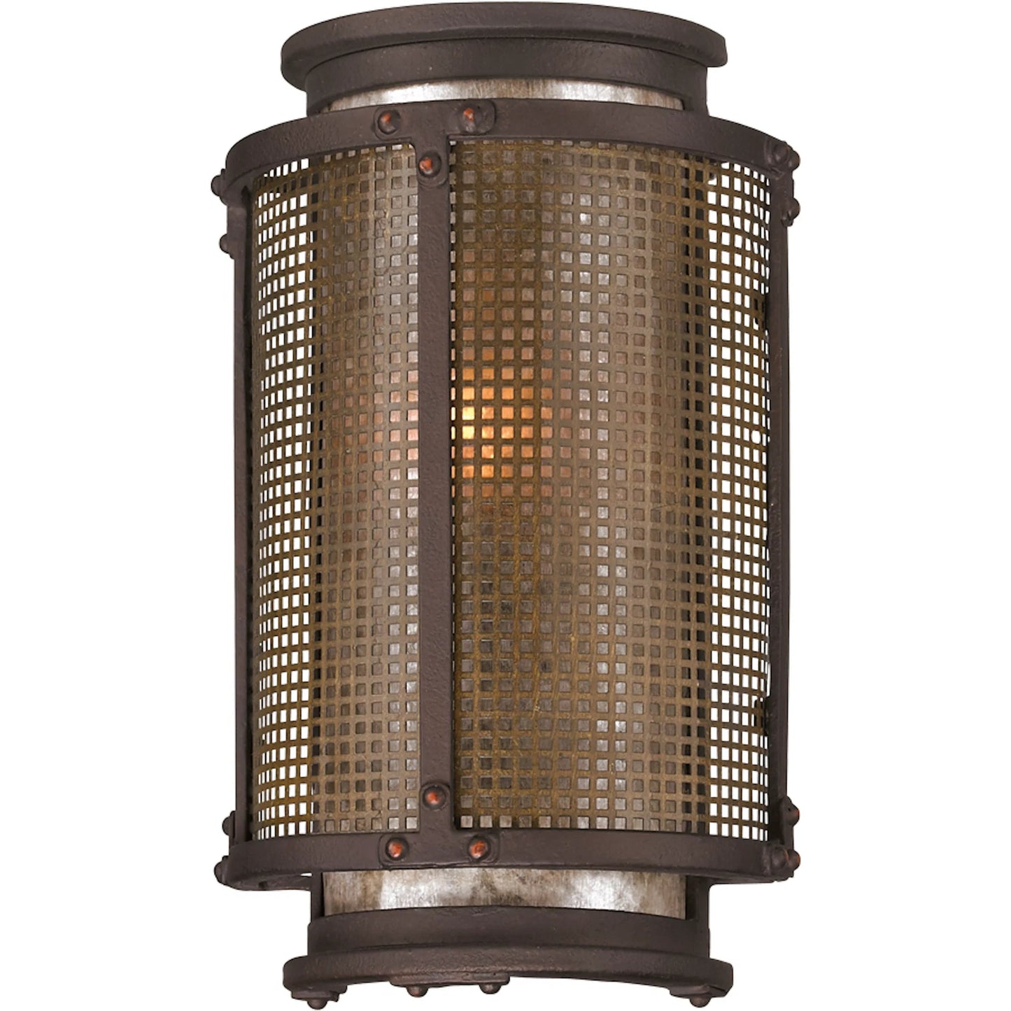001 SI-2327861 | Primary Silo | Copper Mountain Wall Sconce by Troy in bronze. Made from hand worked iron in a unique style.