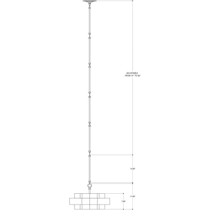 Grand Lotus Chandelier by Currey and Company. Made from unique in a modern style.