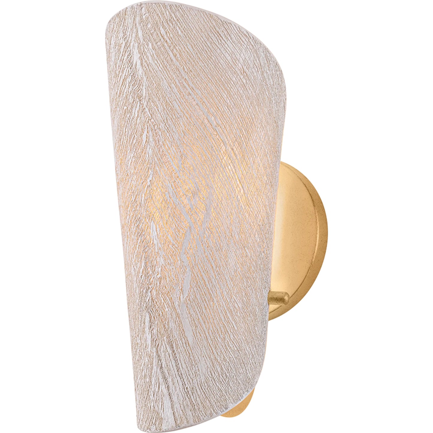 001 SI-2528068 | Primary Silo | Ken Wall Sconce by Troy in vintage gold leaf. Made from iron in a unique style.