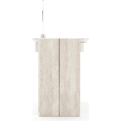 Overlap Vanity by Caracole. Made from unique in a transitional style.
