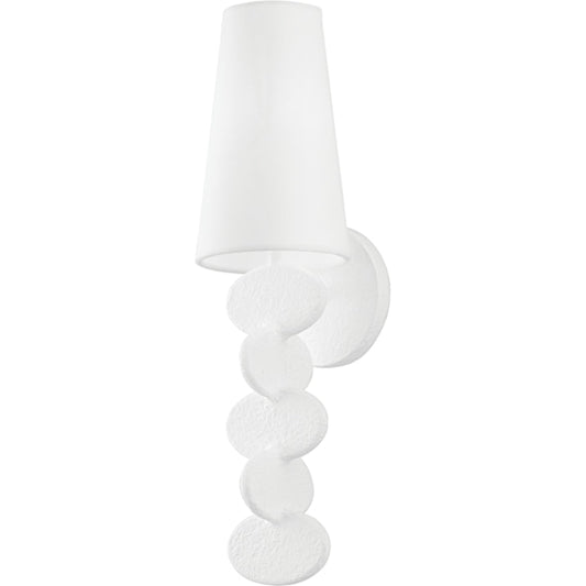 Ellios Wall Sconce by Troy. Made from aluminum, stainless steel in a modern style.