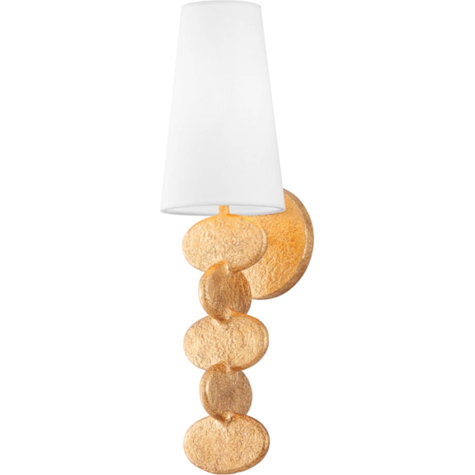 Ellios Wall Sconce by Troy. Made from aluminum, stainless steel in a modern style.