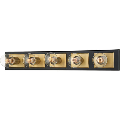 Runyan Bath Bracket by Troy. Made from aluminum, stainless steel in a modern style.