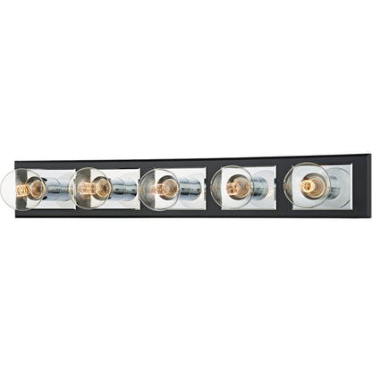 Runyan Bath Bracket by Troy. Made from aluminum, stainless steel in a modern style.