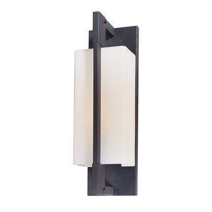 Blade Wall Bracket by Troy in forged iron. Made from hand worked iron in a modern style.