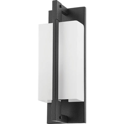 Blade Wall Bracket by Troy in forged iron. Made from hand worked iron in a modern style.