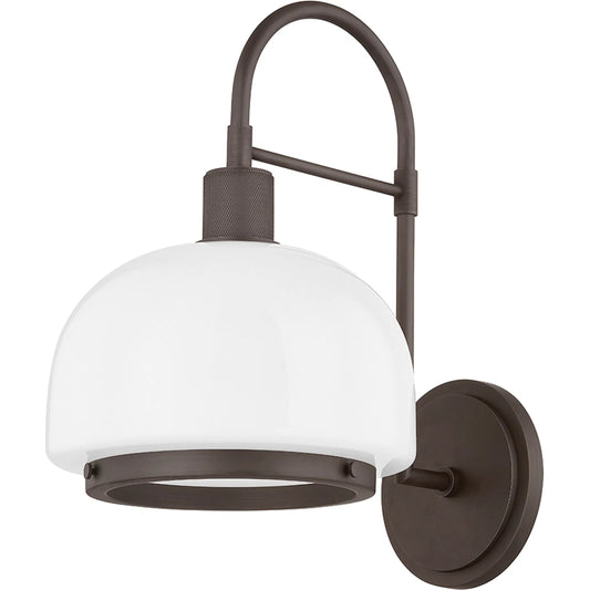 Bradbury Wall Sconce by Troy. Made from steel in a modern style.