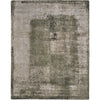 Green, Tan / 1'8" x 2'10"
