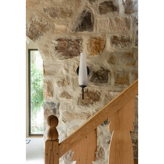 Legacy Wall Sconce by Troy in forged iron. Made from unique in a transitional style.