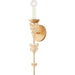 Florian Wall Sconce by Troy. Made from aluminum, stainless steel in a cottage & farmhouse style.