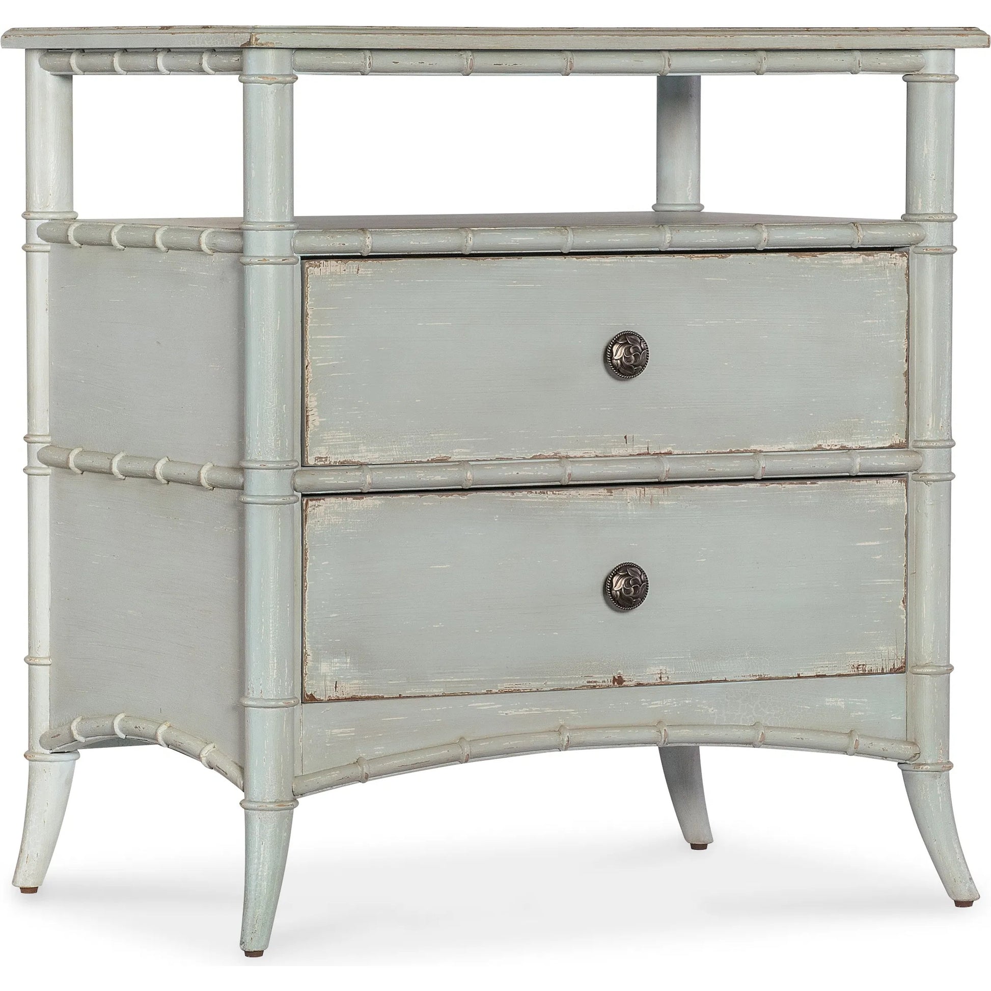 Charleston Nightstand by Hooker Furniture. Made from unique in a transitional style.