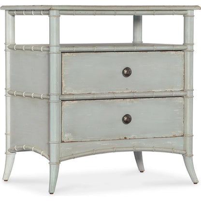 Charleston Nightstand by Hooker Furniture. Made from unique in a transitional style.