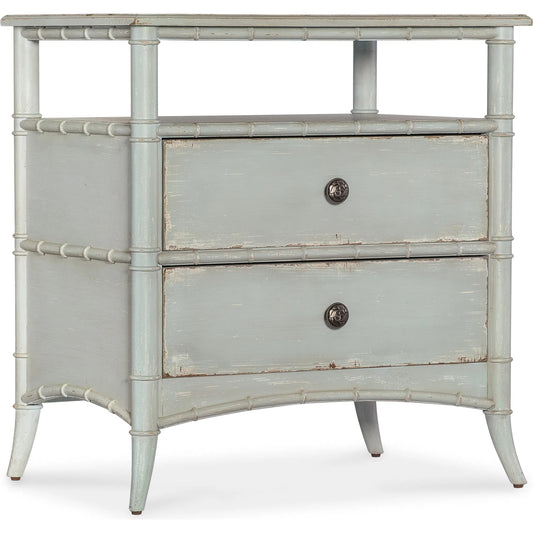 Charleston Nightstand by Hooker Furniture. Made from unique in a transitional style.